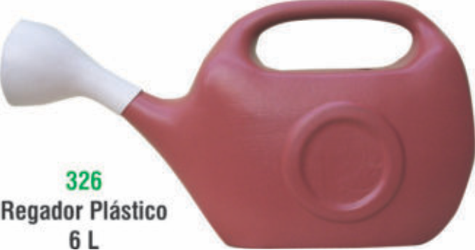 REGADOR PLASTICO  6 LTS