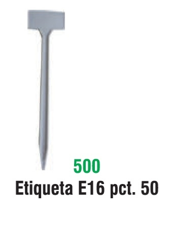 ETIQUETAS E 16 PCT50