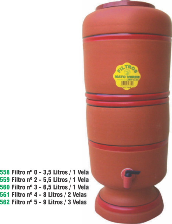FILTRO MV 02 5,5 L 1 VELA