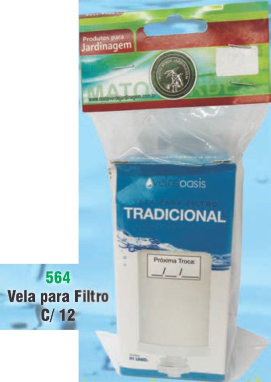 VELA FILTRO MATO VERDE