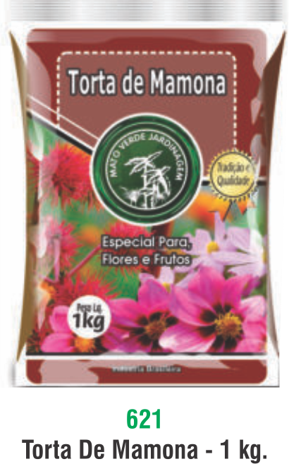 TORTA DE MAMONA SAQUINHO 1 KG
