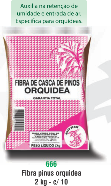 FIBRA CASCA DE PINUS 2 KG ORQ.