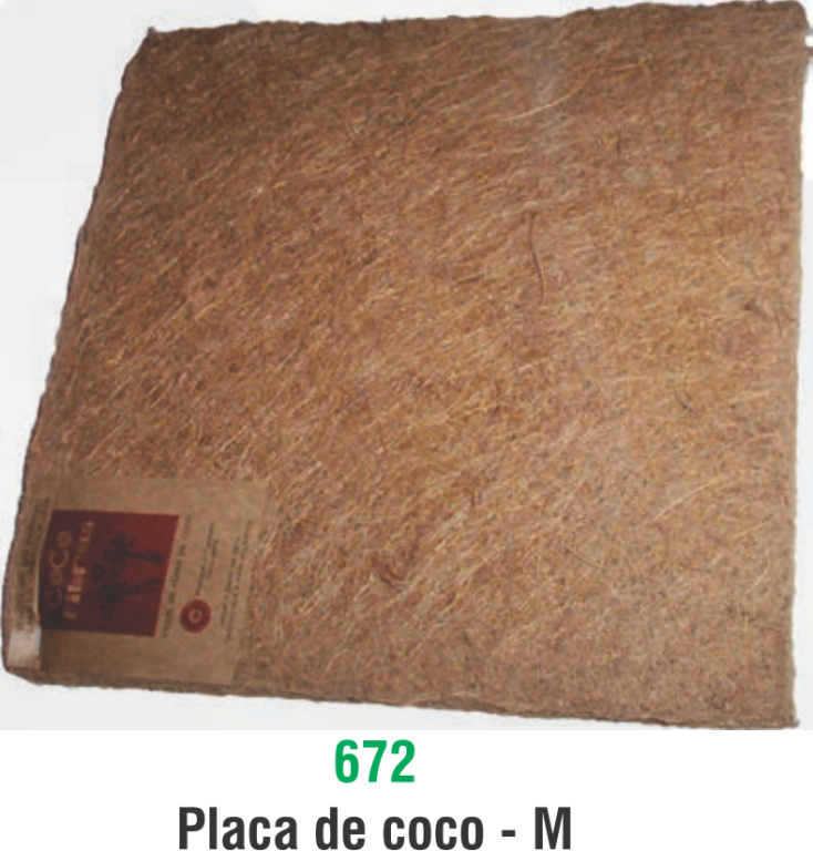PLACA DE COCO MD