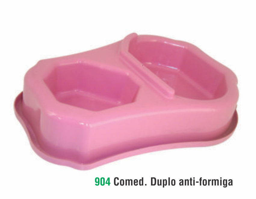 COMEDOURO DUPLO ANTI FORMIGA