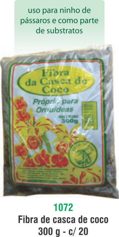 FIBRA CASCA DE COCO 300 G