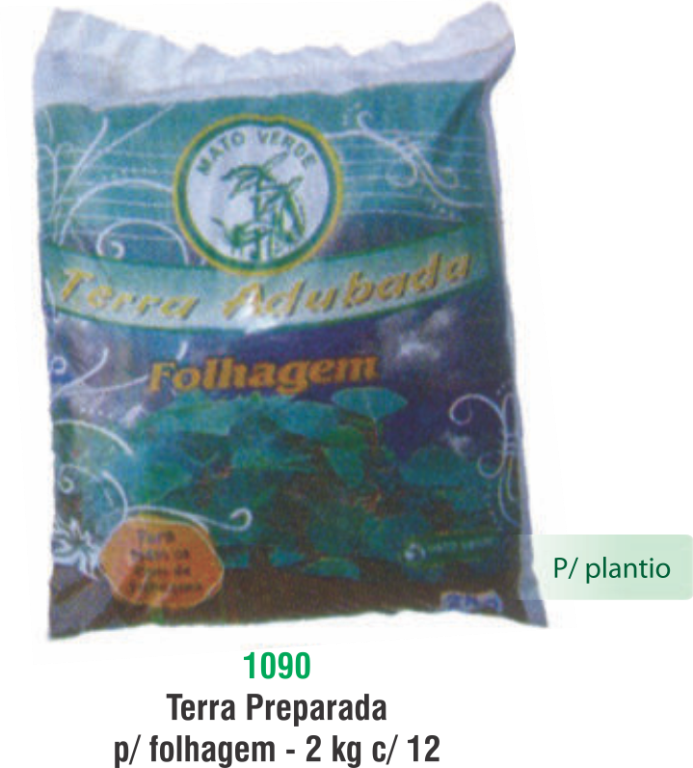 TERRA PREPARADA FOLHAGEM 2 KG