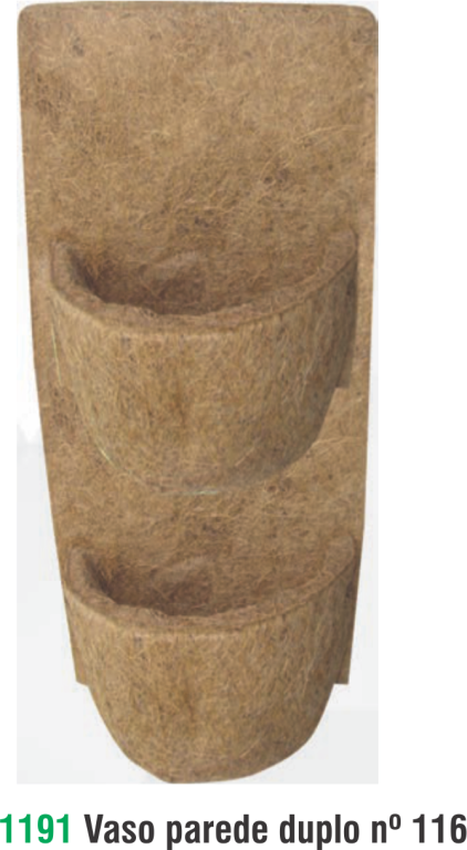 VASO COCO MV C/PLACA DUPLO 116