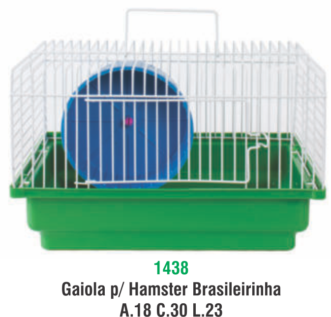 GAIOLA HAMSTER BRASILEIRINHA