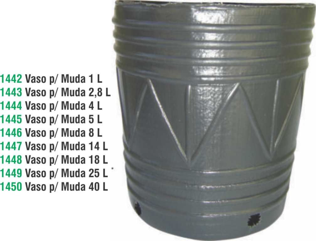 POTE P/ MUDAS 25 L