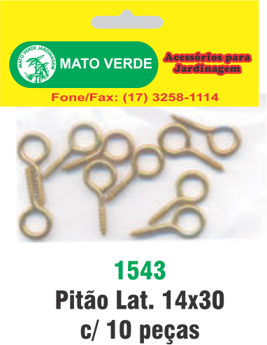 PITAO LATONADO 14X30 C/ 3 PÇ
