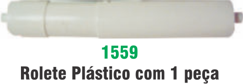 ROLETE PLASTICO COM 1 PEÇA