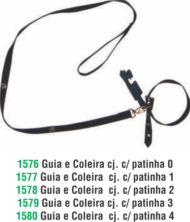 GUIA COLEIRA CONJ PATINHA N 1