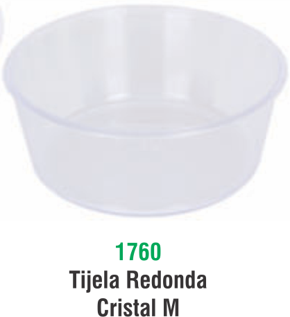 TIGELA REDONDA EM CRISTAL M
