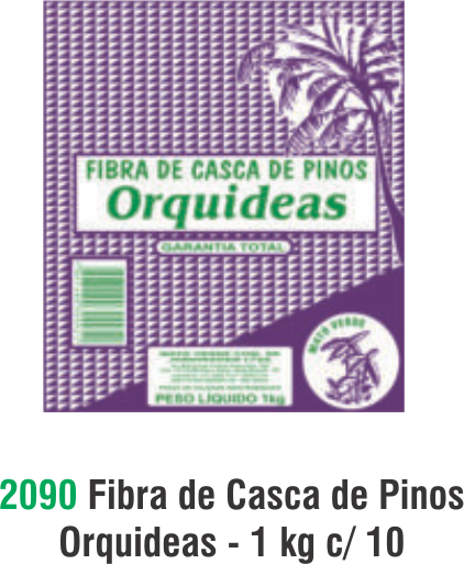 FIBRA CASCA DE PINUS ORQUIDEA 1 KG