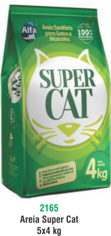 AREIA SUPER CAT 4 KG FD C/5