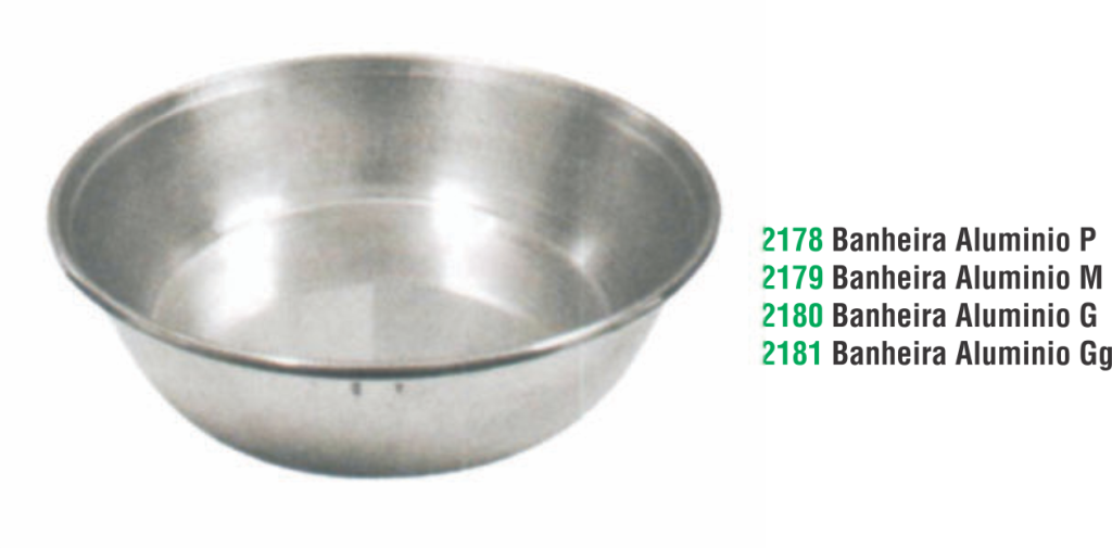 BANHEIRA ALUMINIO P