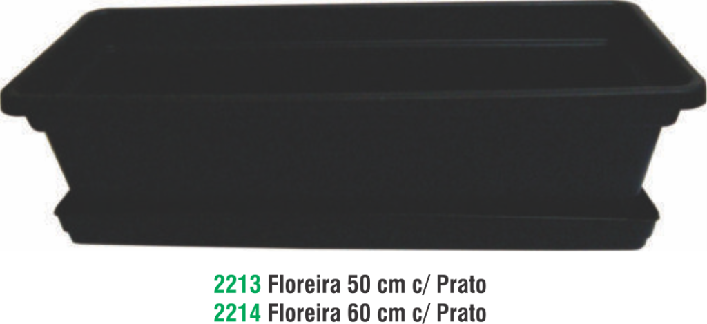 FLOREIRA PRETA 60 CM
