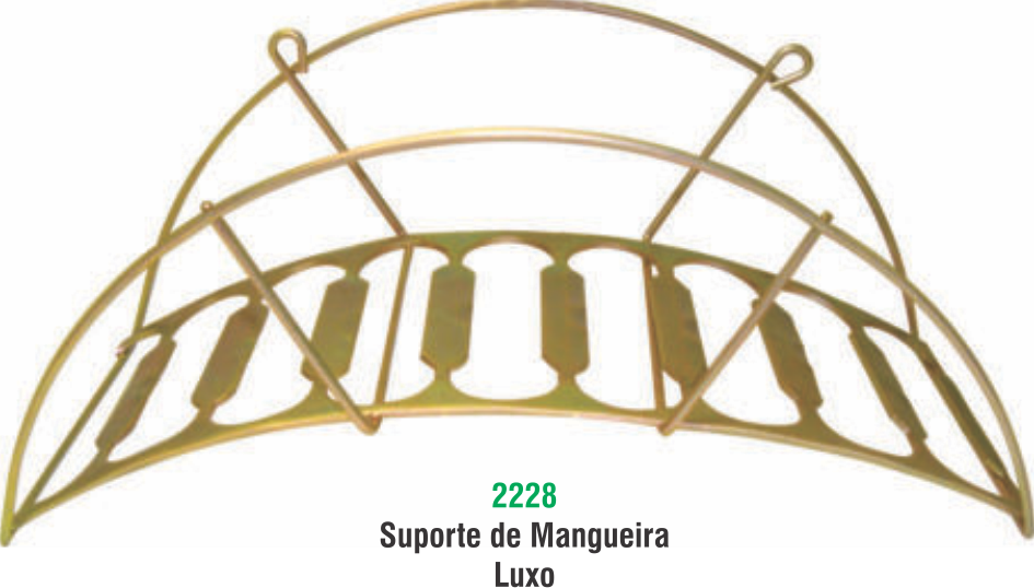 SUPORTE MANGUEIRA FERRO LUXO