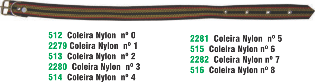 COLEIRA DE NYLON 3