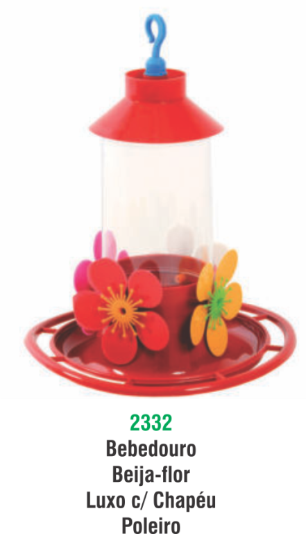 BEBEDOURO BEIJA-FLOR LUXO C/ POLEIRO