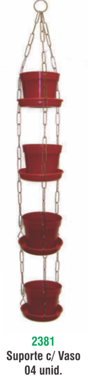 CJ SUPORTE VIOLETA C/VASO COLOR.4P
