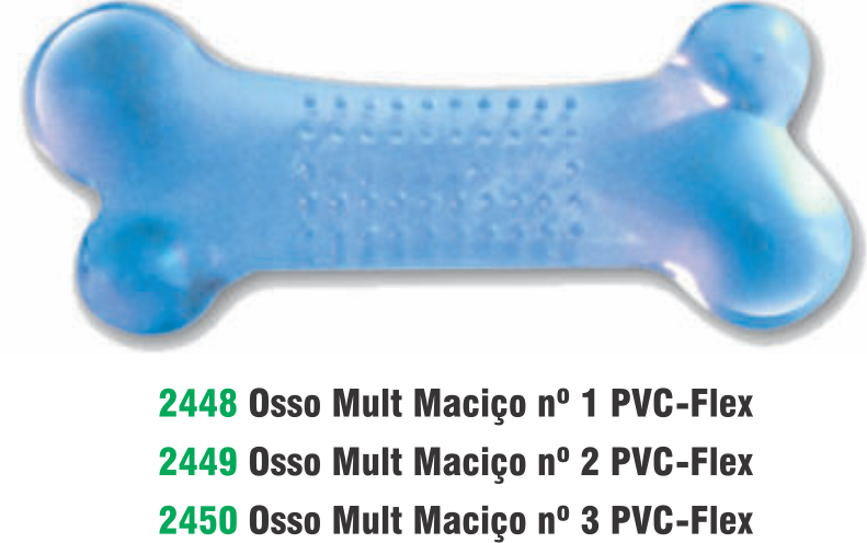 OSSO MULT MACIÇO 3 PVC FLEX