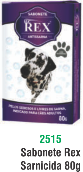 SABONETE REX SARNICIDA 80 GR