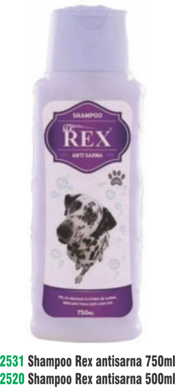 SHAMPOO REX ANTISARNA 500 ML