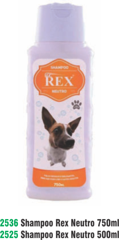 SHAMPOO REX NEUTRO 750 ML