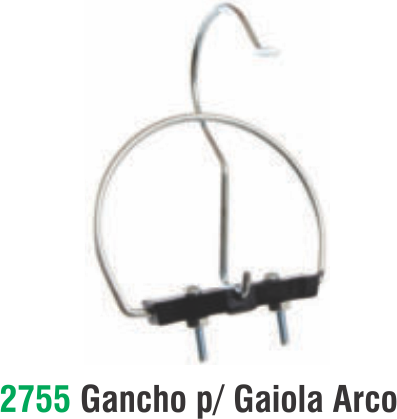 GANCHO P/ GAIOLA ARCO