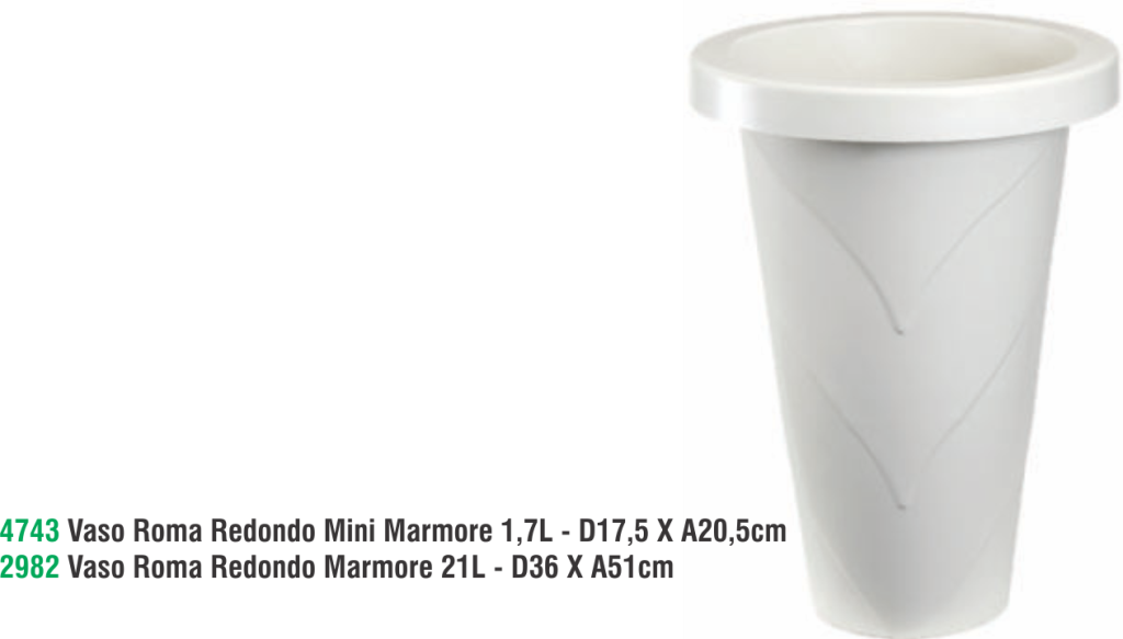 VASO ROMA RED GR MARMORE