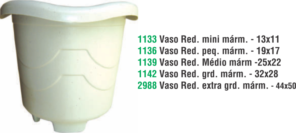 VASO RED EXTRA GR MARMORE 44X50