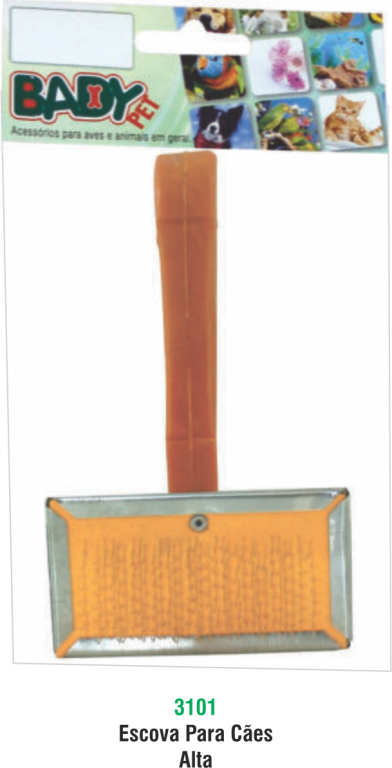ESCOVA P/ CAES ALTA FLEX CARD