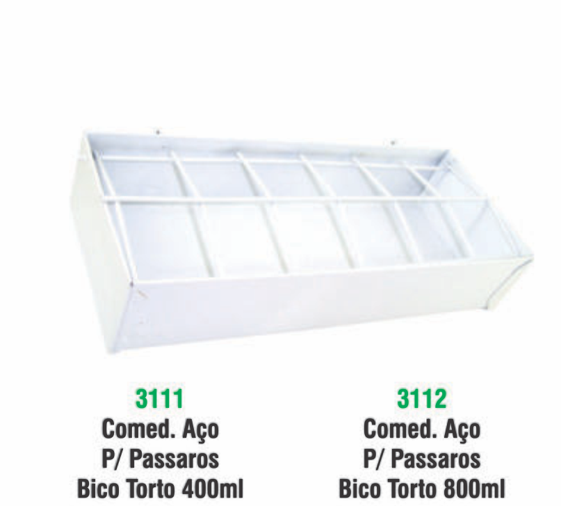 COMED AÇO P/PASS BICO TORTO 800ML