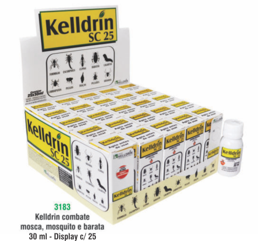KELLDRIN SC 25 30ML CX C/ 25