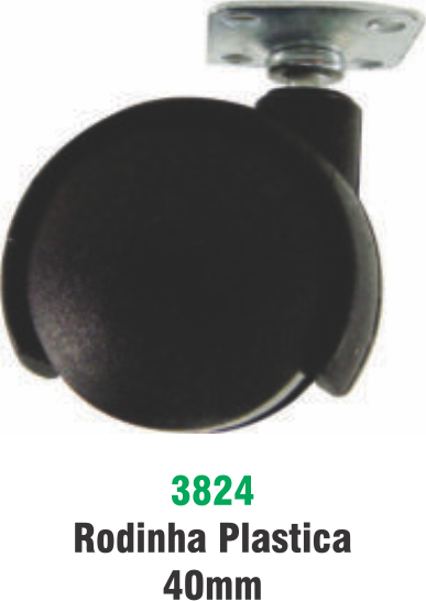 RODINHA PLASTICA 40MM
