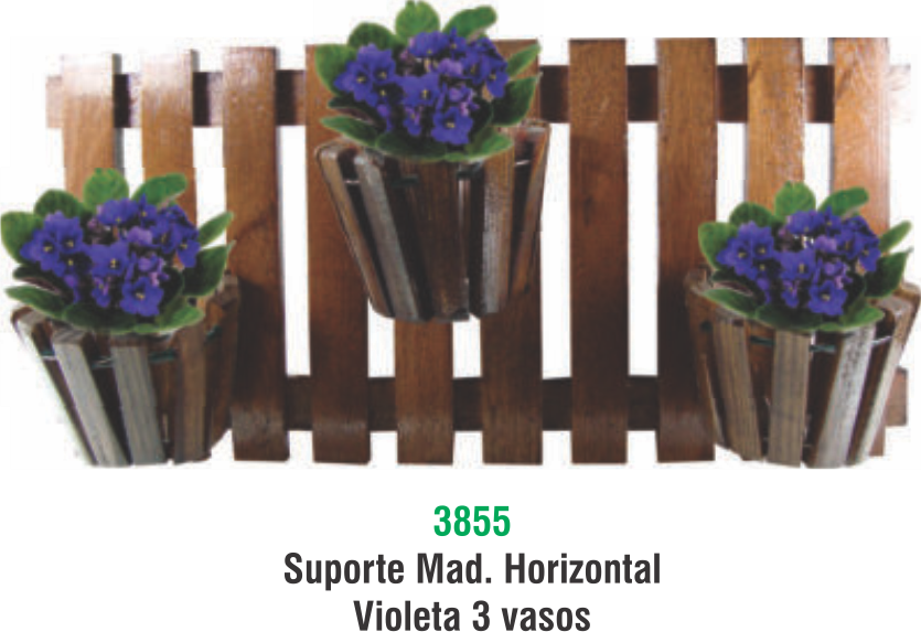 SUP.MADEIRA HORIZONTAL VIOLETA 3 VASOS