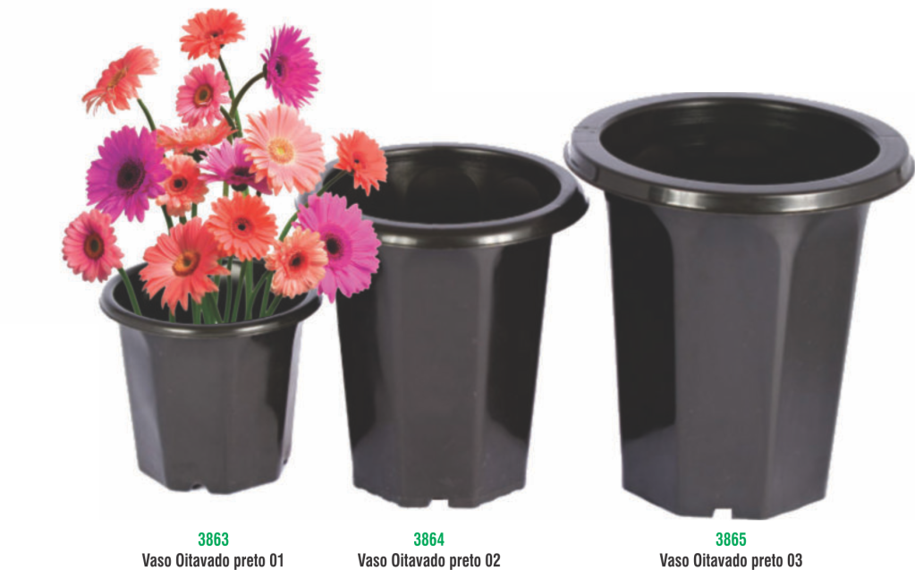 VASO OITAVADO PRETO 02