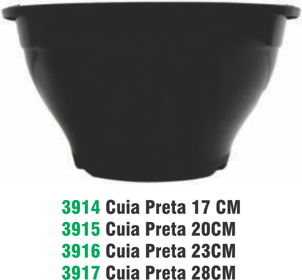 CUIA PRETA 28 CM 5,3LT