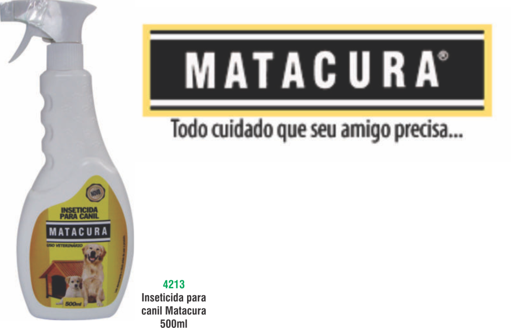INSETICIDA PARA CANIL MATACURA 500ML
