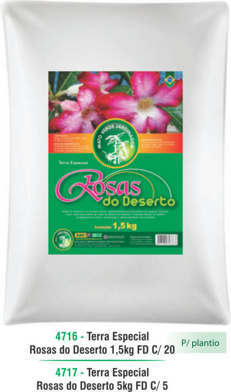 TERRA ESPECIAL ROSA DO DESERTO 1,5 KG