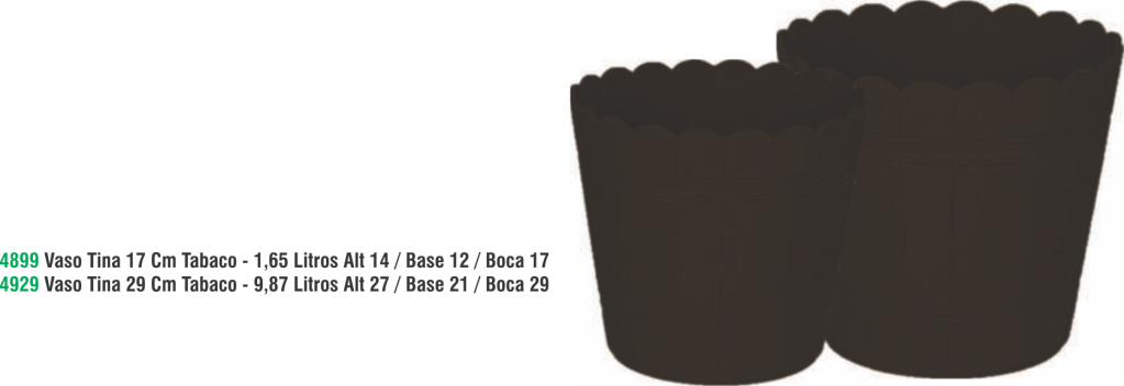VASO TINA TABACO 17X14 CM