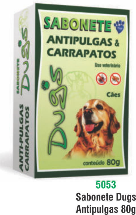 SABONETE DUGS ANTIPULGAS 80G