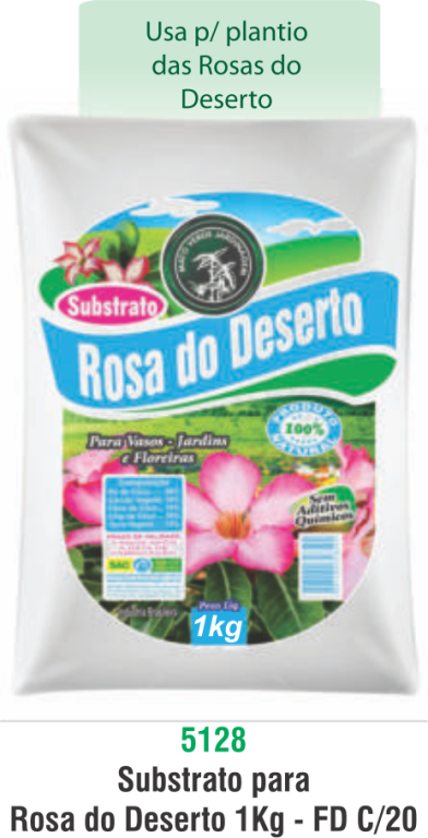 SUBSTRATO P/ ROSA DO DESERTO 1 KG