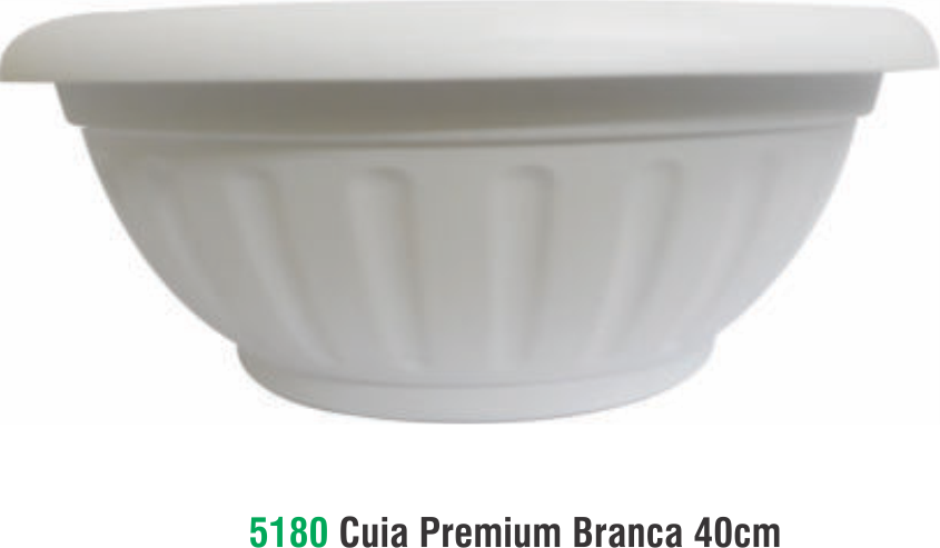 VASO CUIA 40 PREMIUM BRANCO 10,5LT