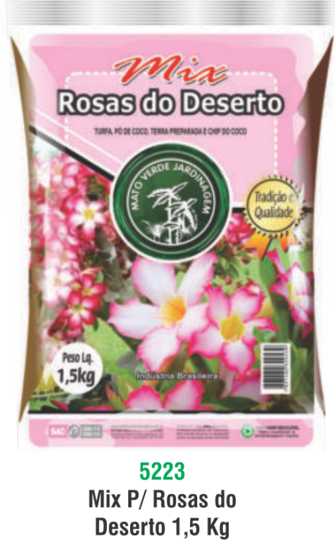 MIX ROSAS DO DESERTO 1,5 KG