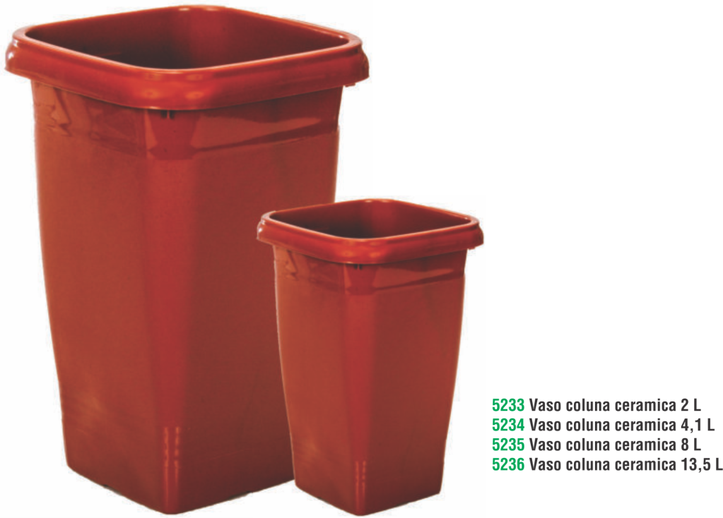 VASO COLUNA CERAMICO 8 L