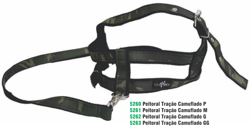 PEITORAL TRACAO CAMUFLADO M