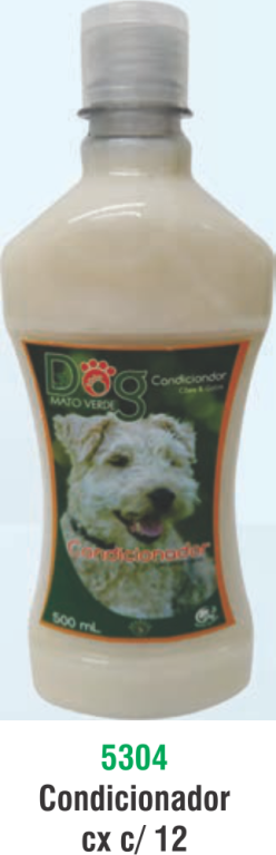 SHAMPOO DOG MATO VERDE CONDICIONADOR - 500ML CX