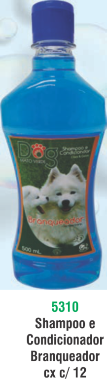 SHAMPOO E CONDICIONADOR DOG MATO VERDE BRANQUEADOR - 500ML CX